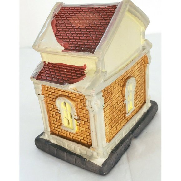 CANDY SHOP small Christmas Village Building Cobblestone Corner Windham Hts 4"hi - Picture 4 of 4